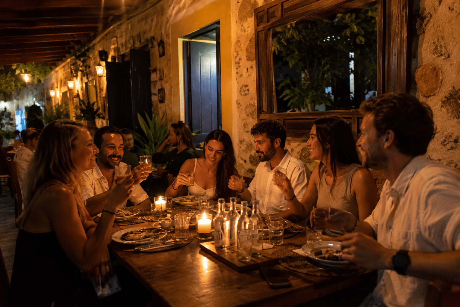 (TEST - DO NOT BOOK) Shared Premium Candlelight Dinner with Guided Cachaça Pairing